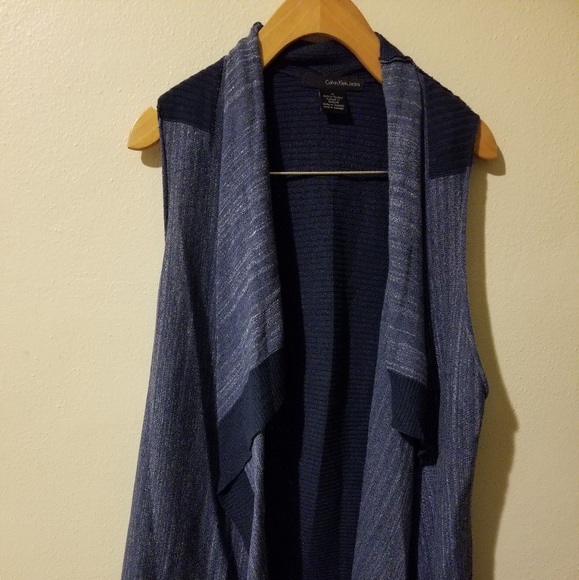 Calvin Klein Blue Loode fit Sweater - Picture 1 of 5